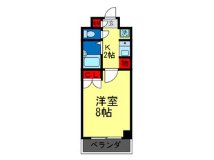 メルディアキューブ桃山の物件間取画像